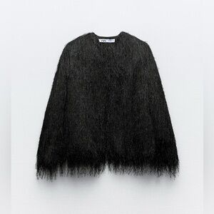Zara fringed jacket